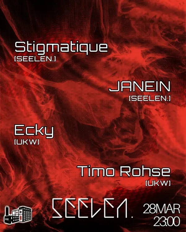 28th March 2026 - Members only pres. Seelen Records @ UKW Kraftwerk, Rostock (Germany)